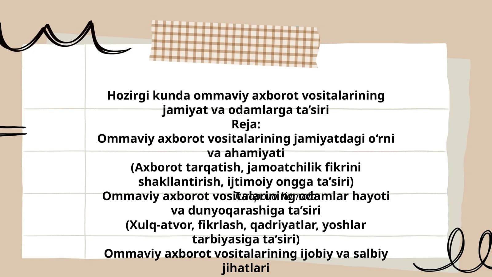 Ommaviy axborot vositalari