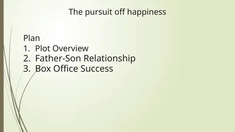 The Pursuit of Happiness