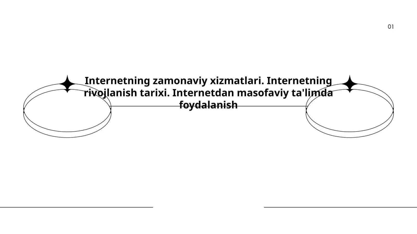 Internetning zamonaviy xizmatlari