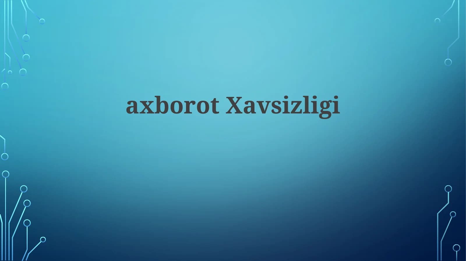 axborotXavsizligi