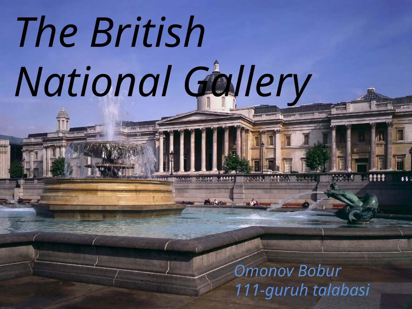 British National Gallery