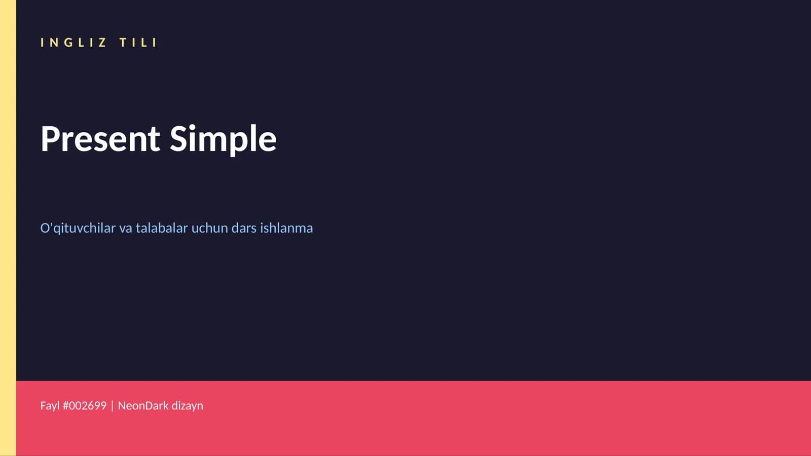 Present Simple