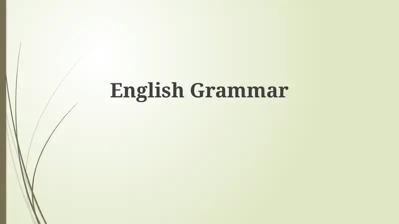 EnglishGrammar