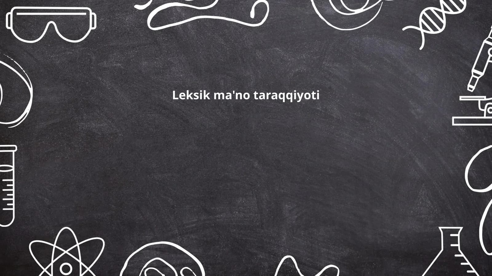 Leksik ma'no taraqqiyoti