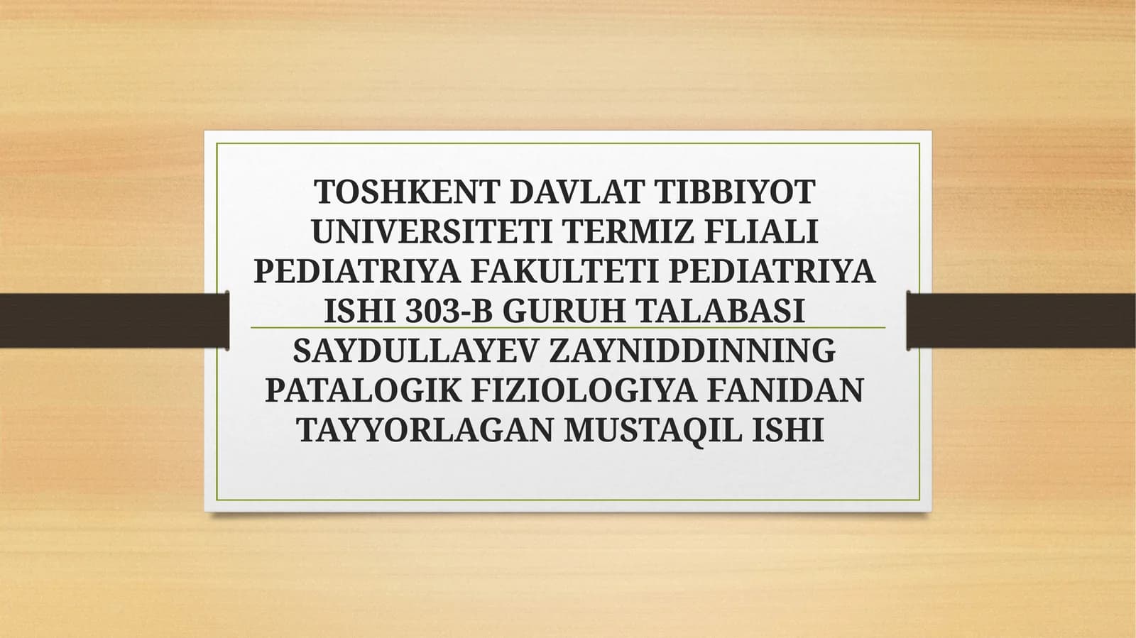 Pirogenmoddalar Termoregulyatsiyajarayonidagiahamiyati