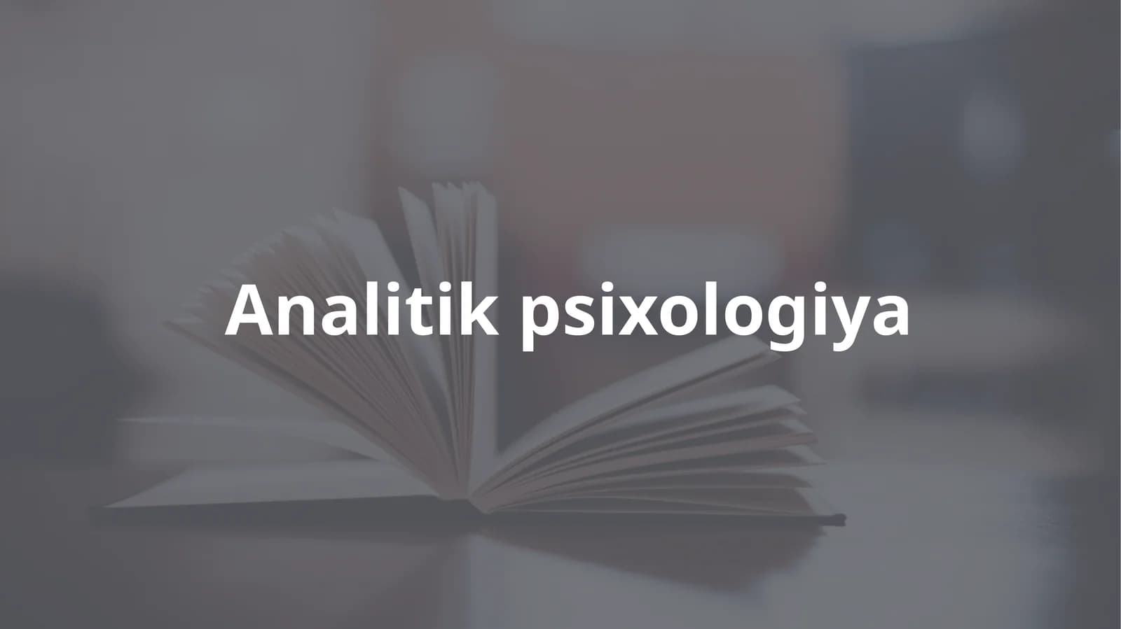 Analitikpsixologiya
