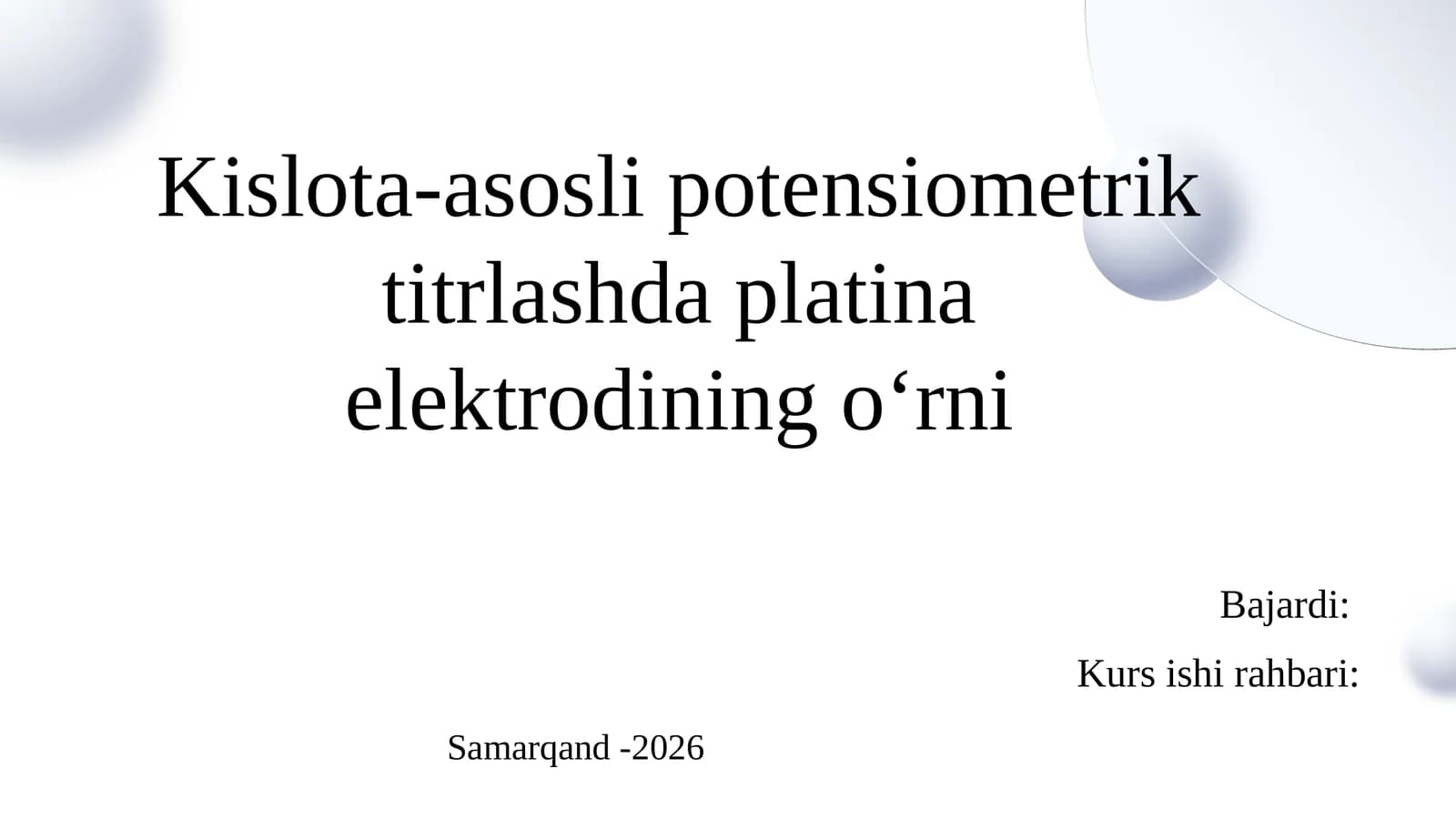 Kislota-asoslipotensiometriktitrlashdaplatinaelektrodiningo‘rni