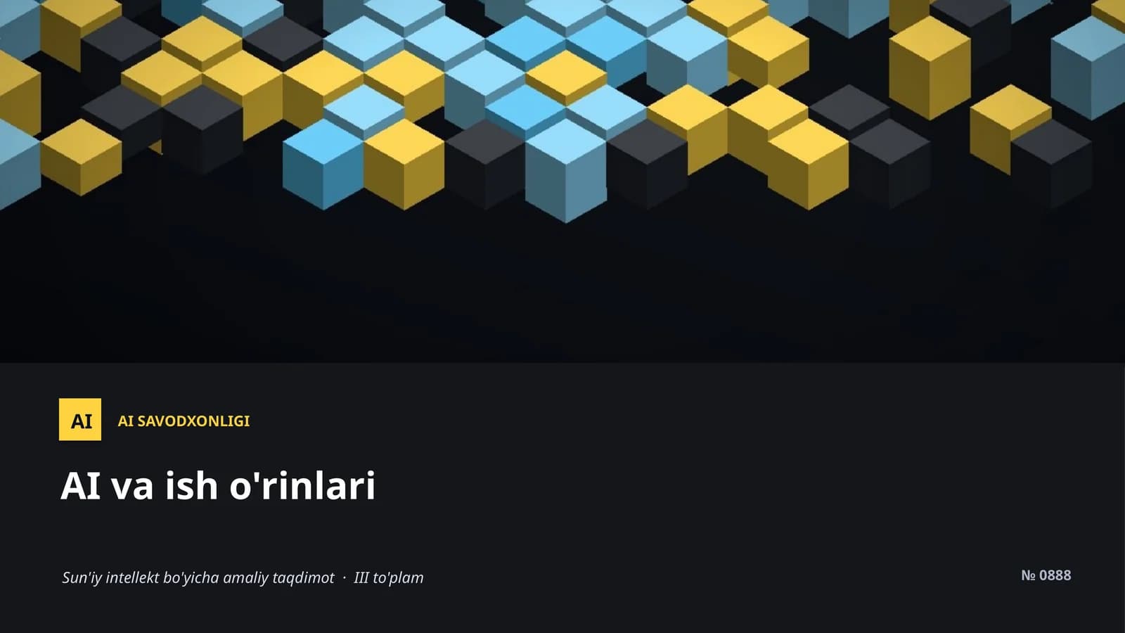 AI SAVODXONLIGI