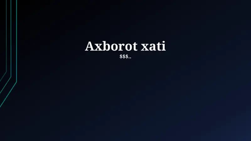 Axborot xati