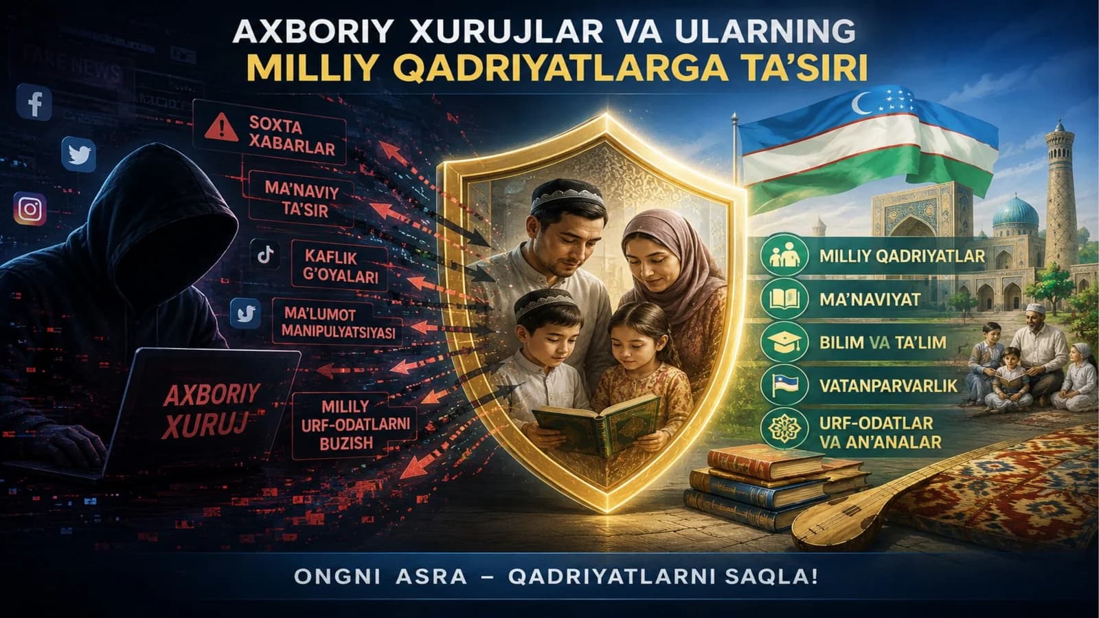 Axboriy xurujlar va ularning milliy qadriyatlarga ta’siri