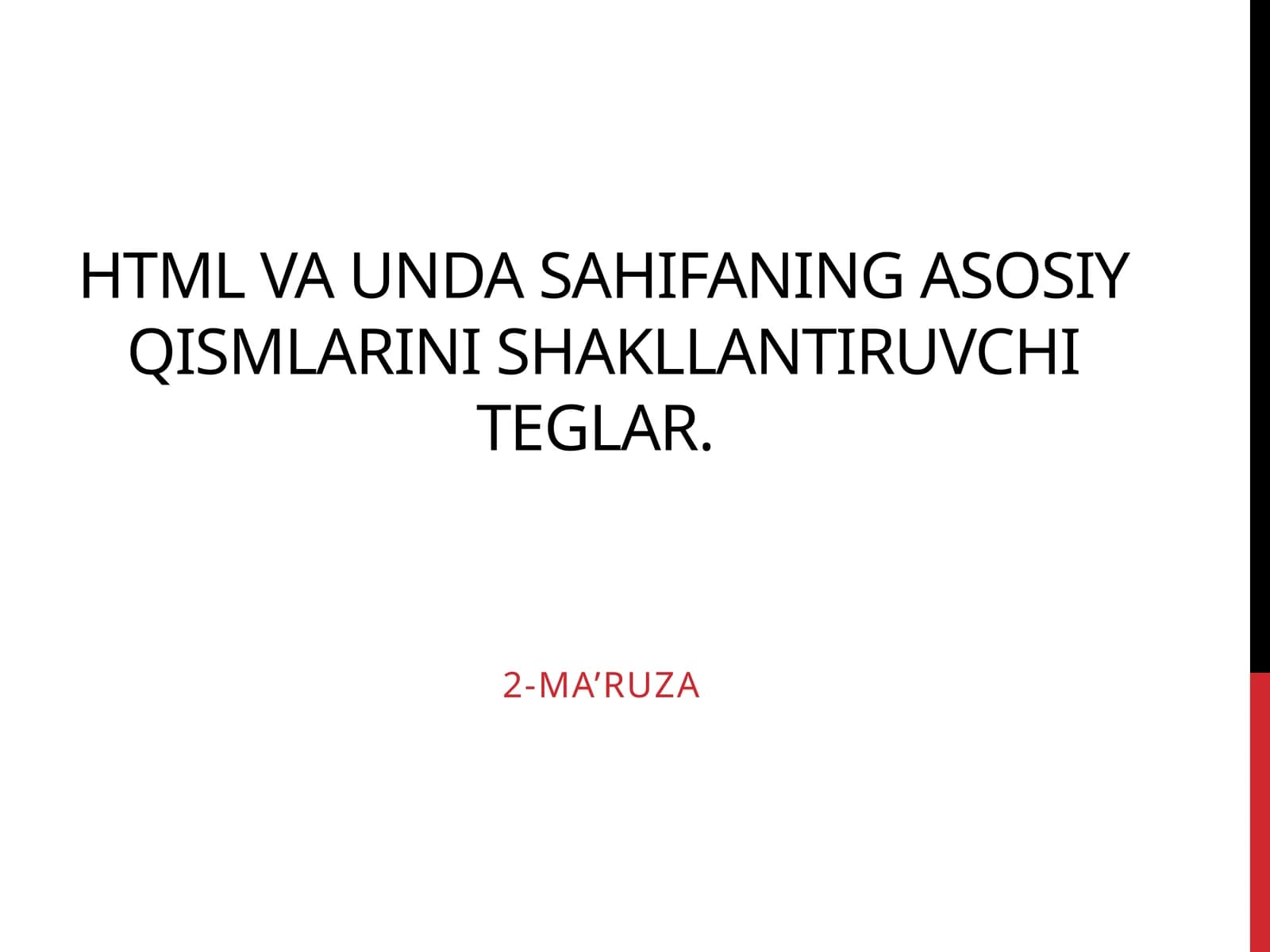 Html-HAQIDA