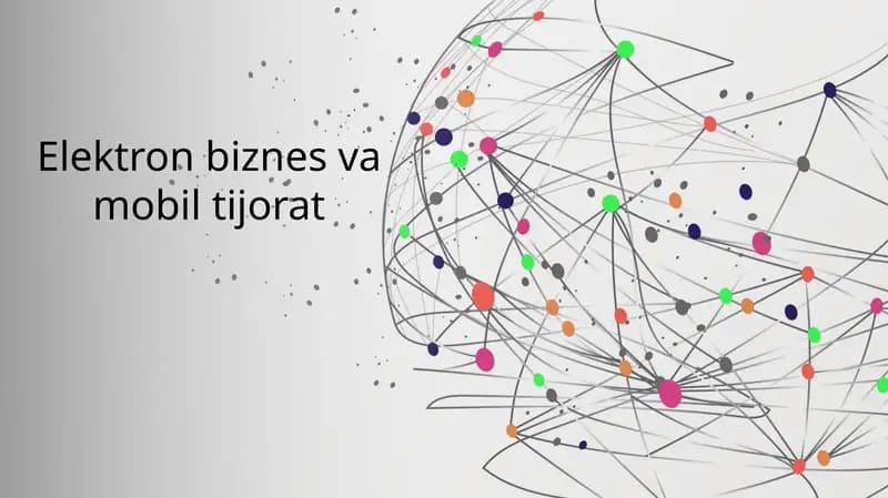 Elektronbiznes va mobil tijorat