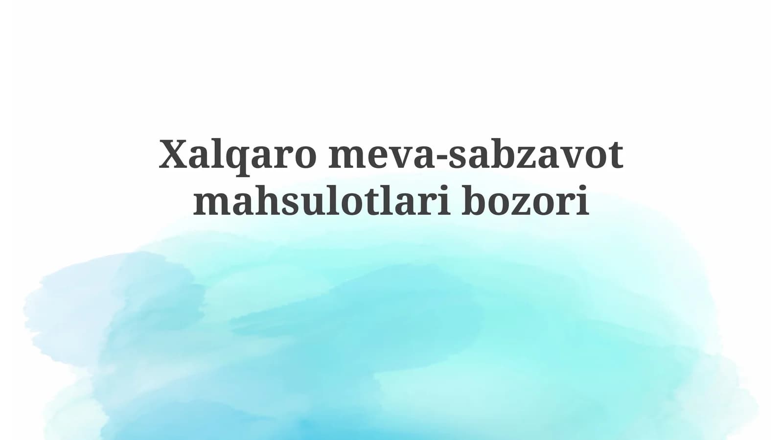 Xalqaromeva-sabzavotmahsulotlaribozori