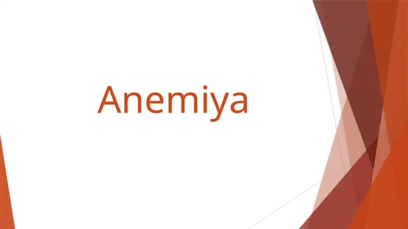 Anemiya