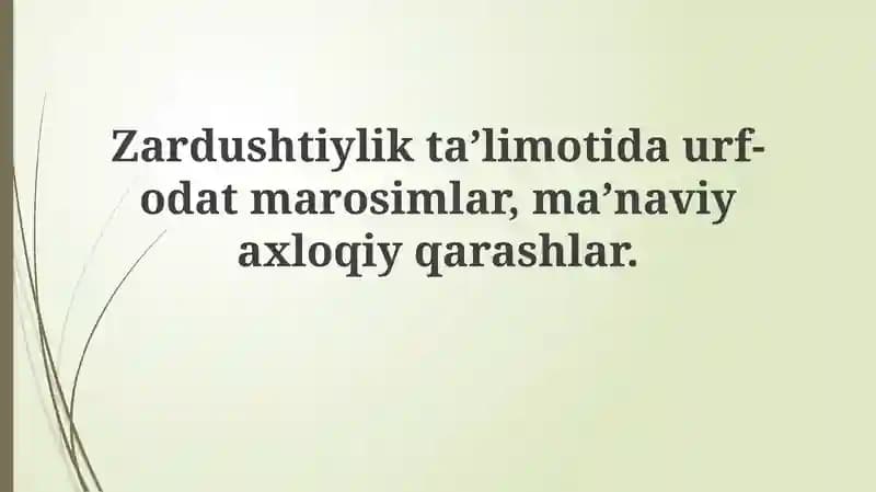 Zardushtiylik