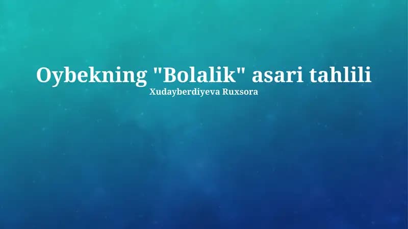 Bolalik