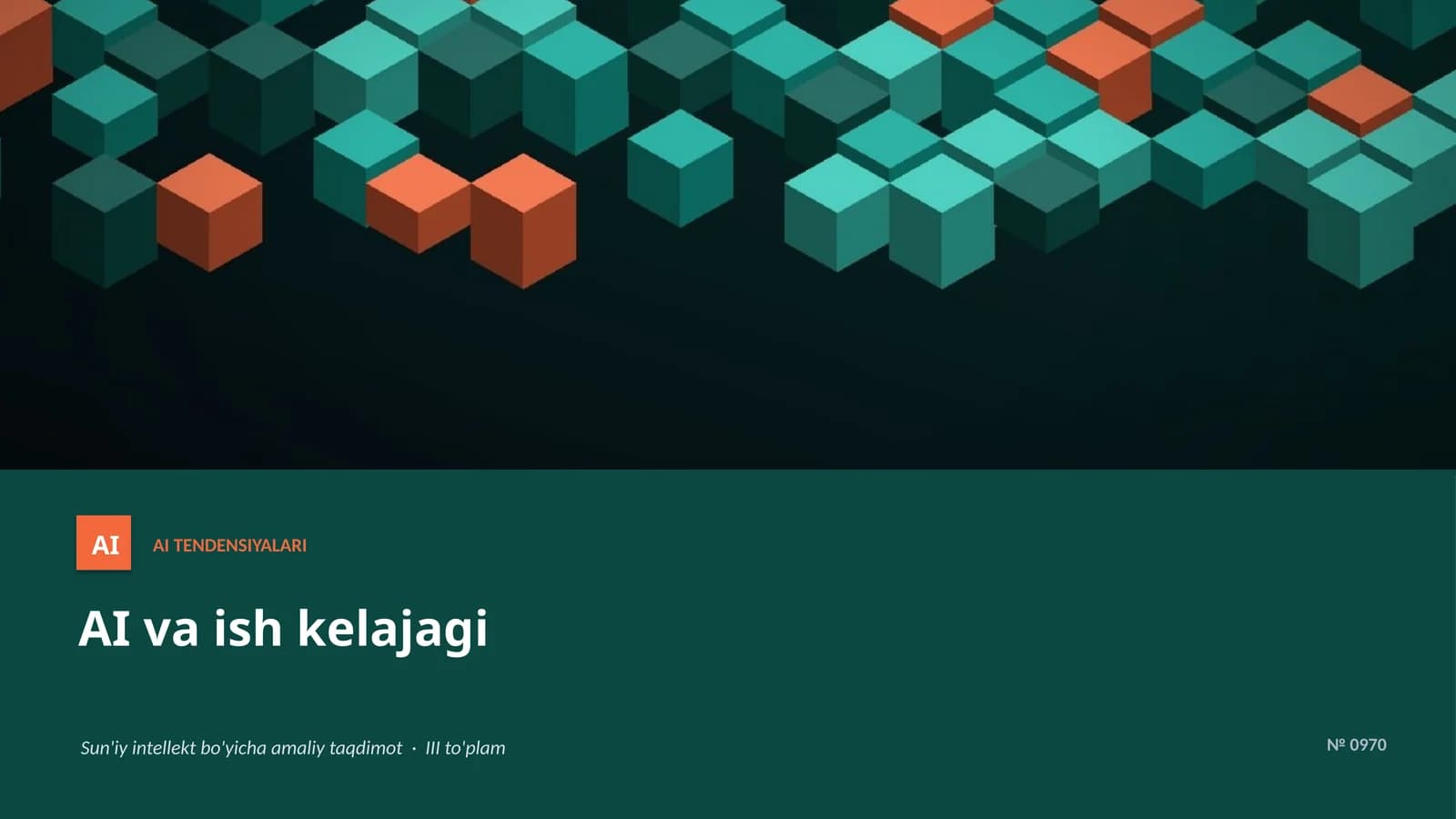 AI TENDENSIYALARI