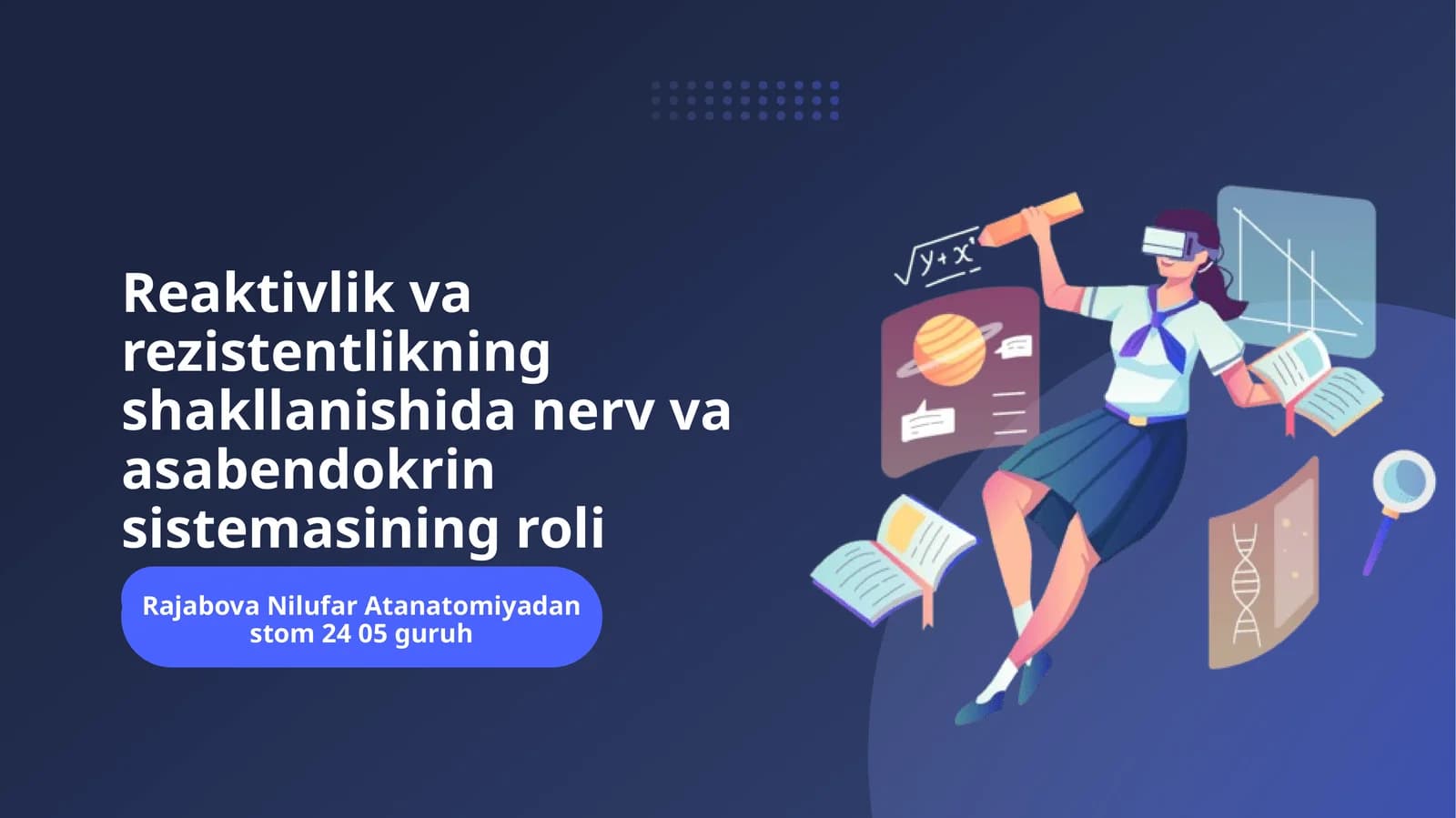 Reaktivlik va rezistentlikning shakllanishida nerv va asabendokrin sistemasining roli