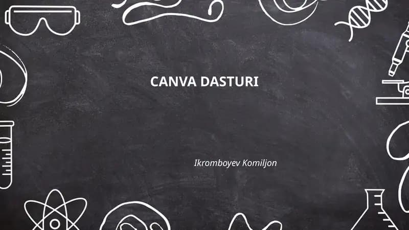 CANVA DASTURI