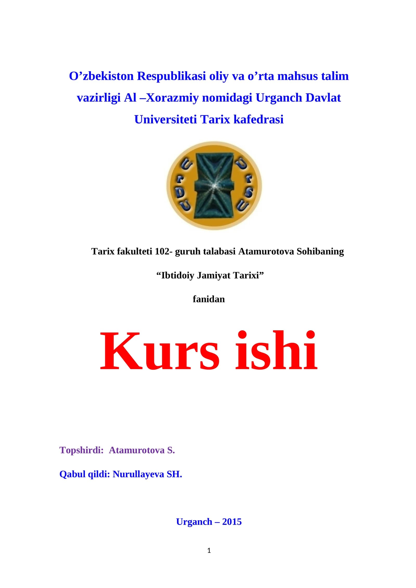 O`zbekistonda mezolit davrining o'rganish natijalari