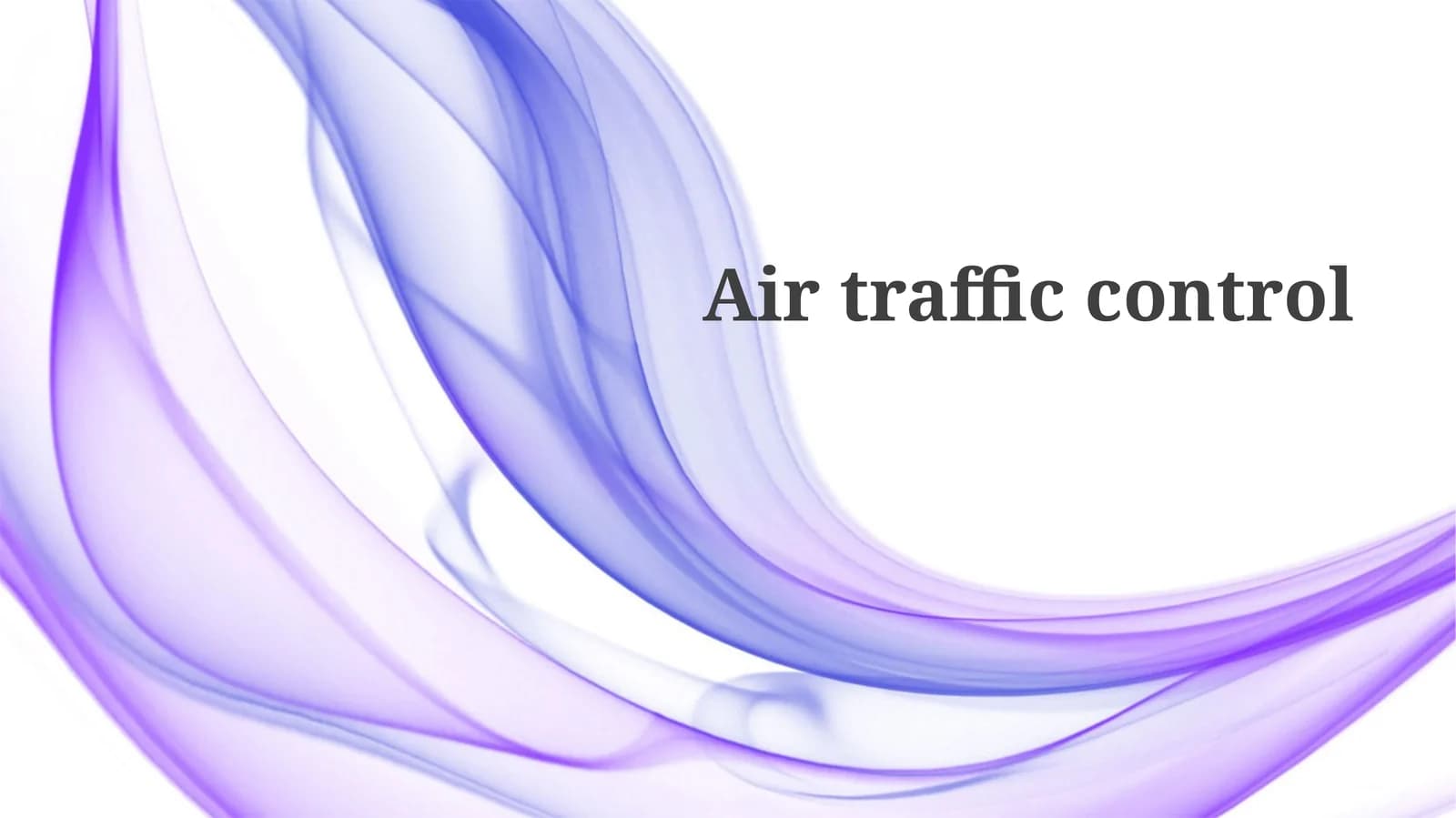 Fundamentals of Air Traffic Control