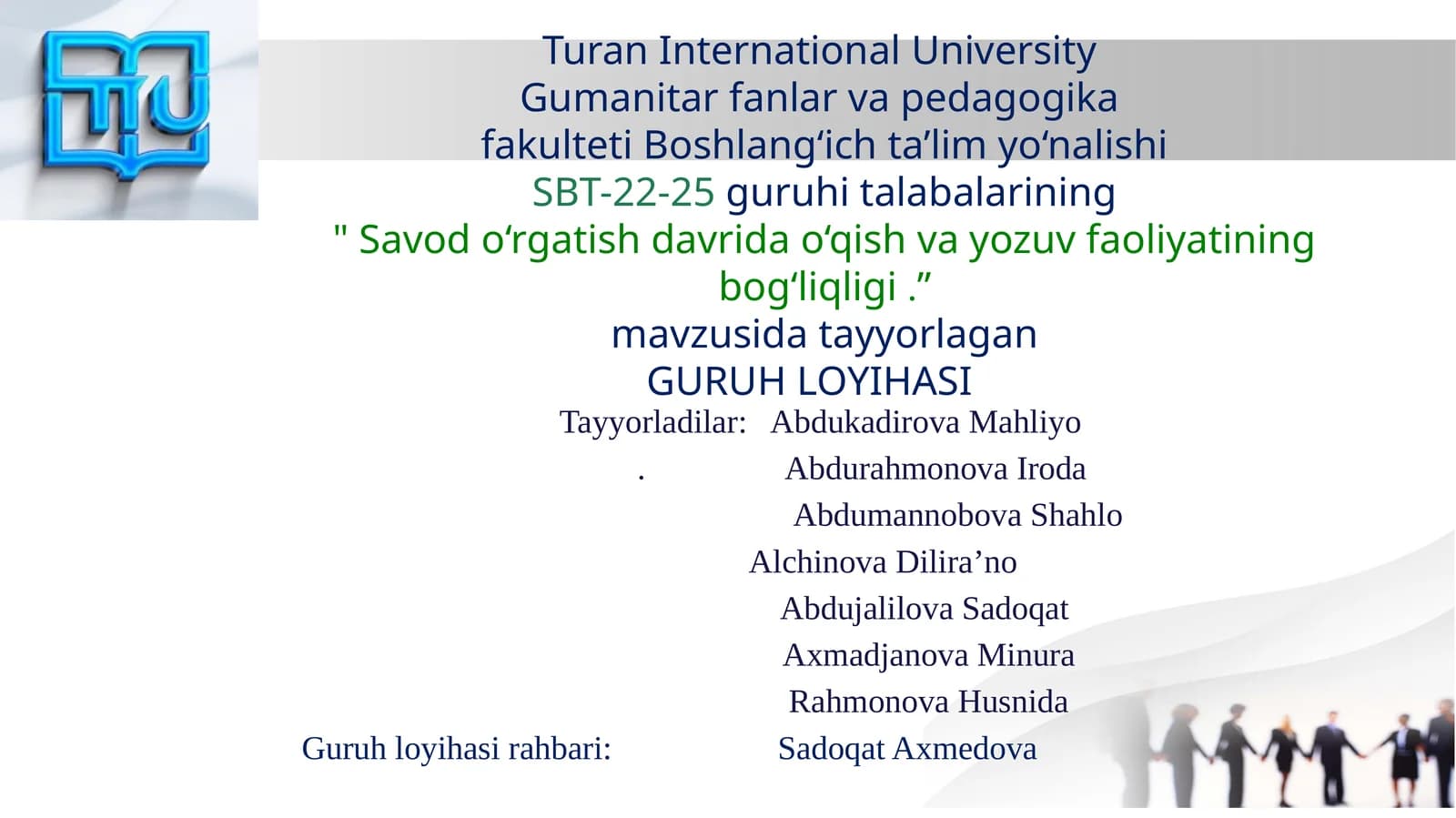 Savod o‘rgatish davrida o‘qish va yozuv faoliyatining bog‘liqligi