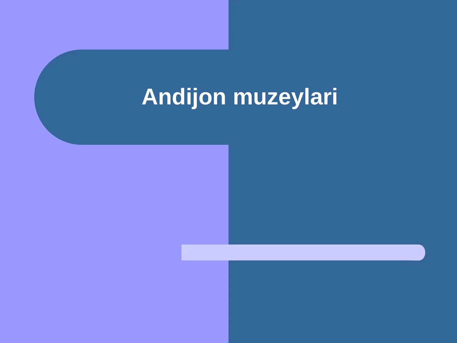 Andijon viloyati o‘lkashunoslik muzeyi