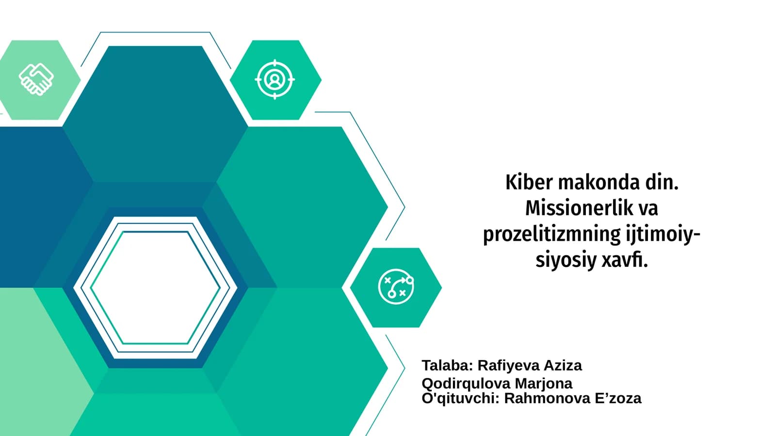 Kiber makonda din: asosiy tushunchalar