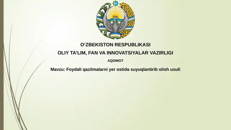 Yer osti ishqorlash