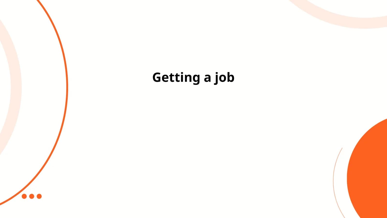 Resume Writing