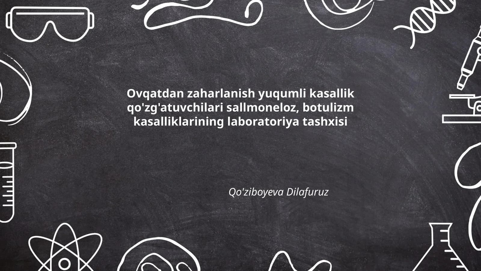 Salmonelloz: namunalar yig‘ish va transport qoidalari laboratoriya tashxisida