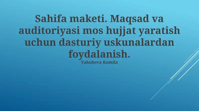 Sahifa maketi