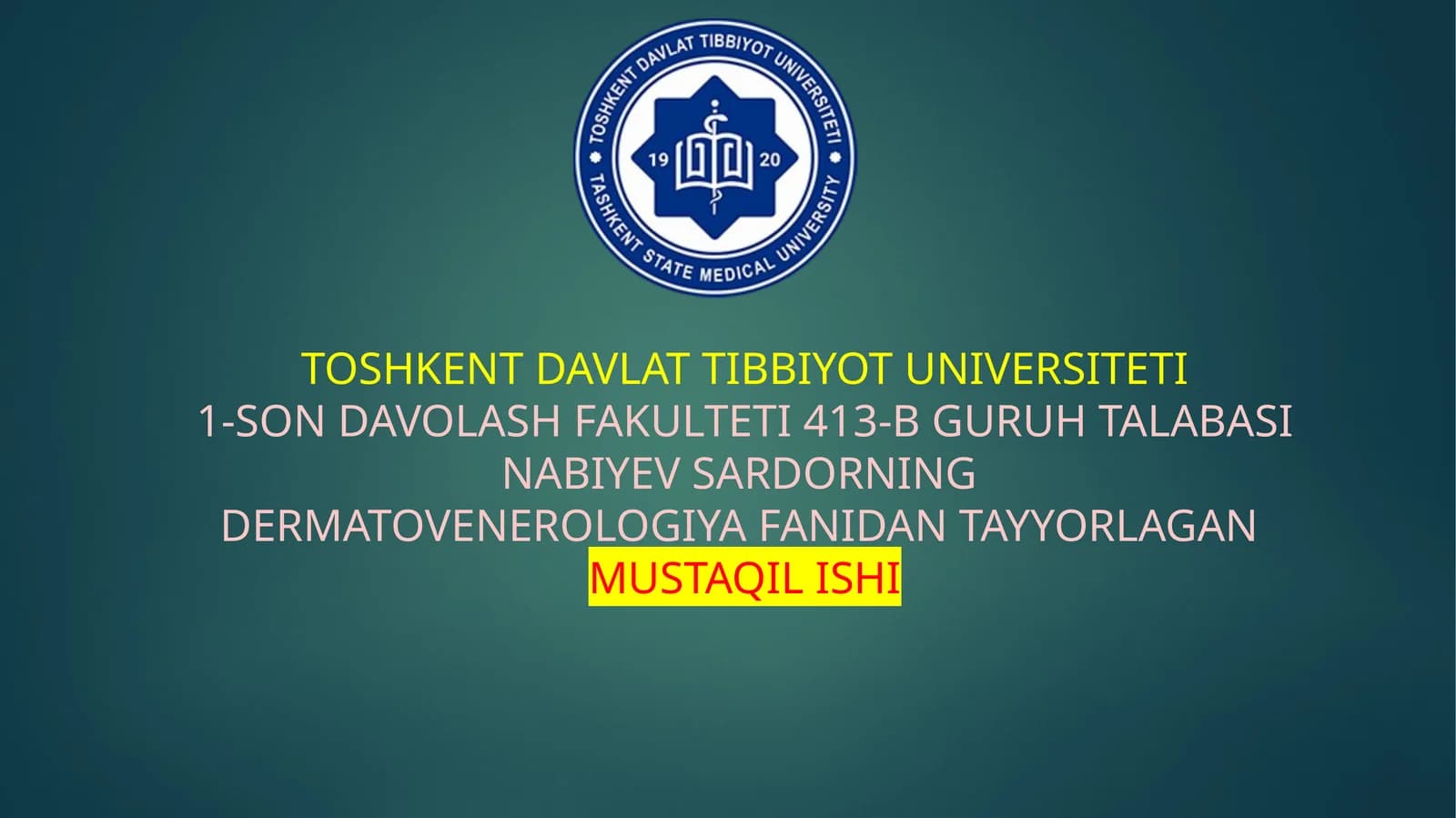 IFA VA PZR DIAGNOSTIK USULLAR