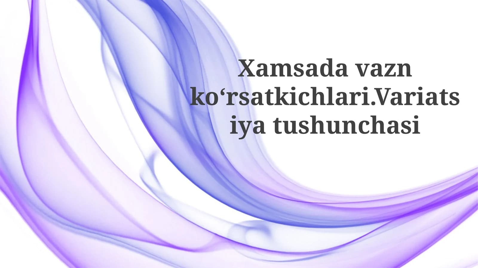 Tananing Massa Indeksi (BMI) ning O'zgarishining Oqibatlari