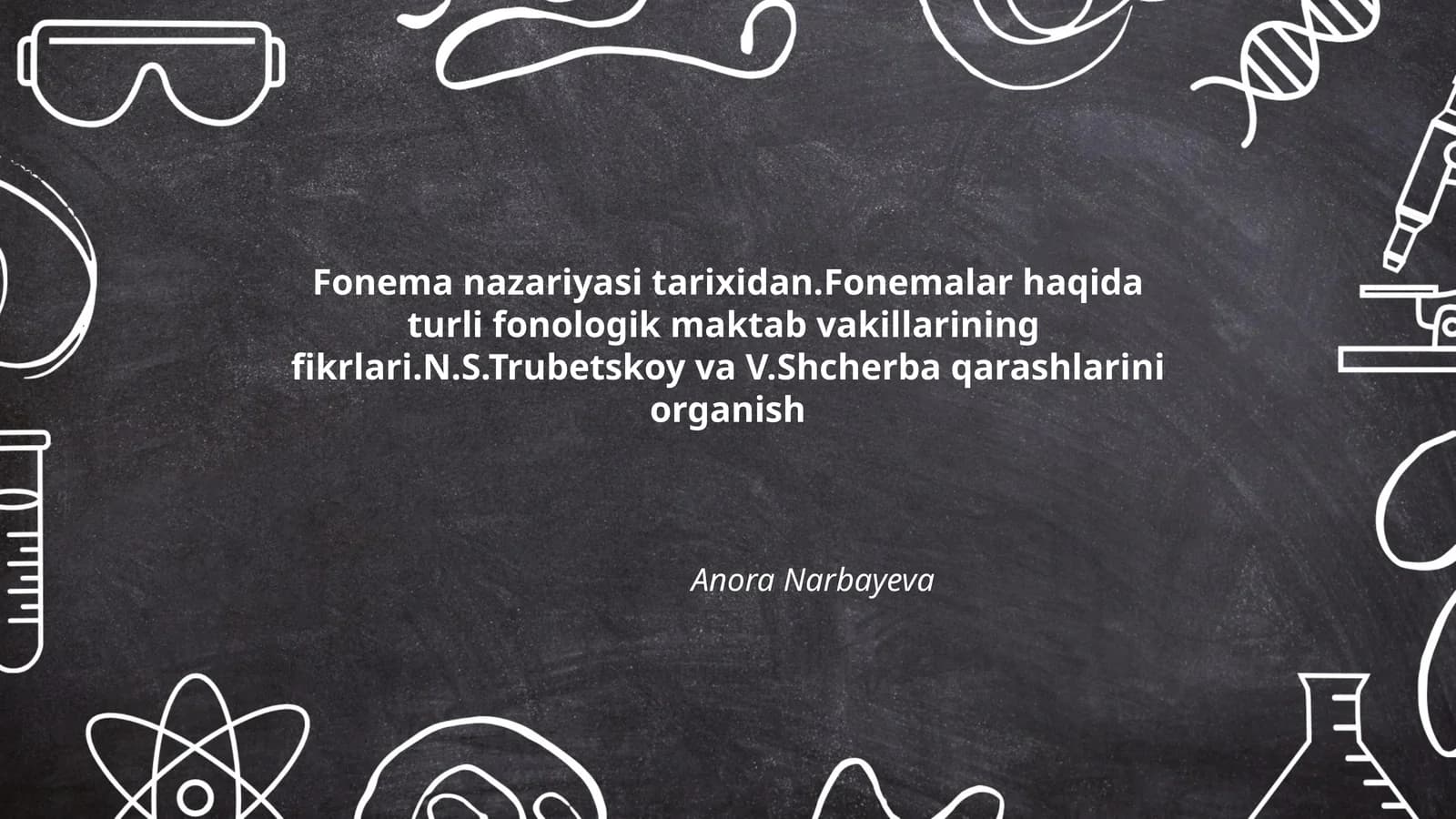 Fonema nazariyasi tarixidan