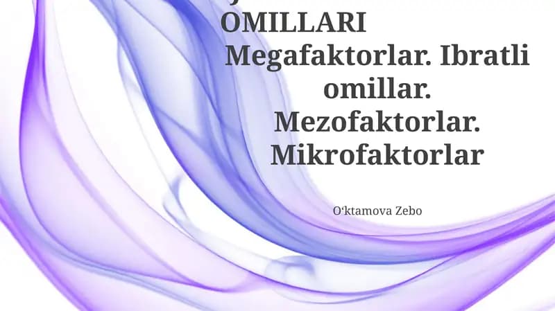Ijtimoiy taʼsir oʻtkazish omillari