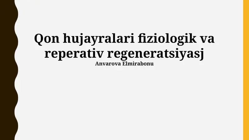 Suyak regeneratsiyasini buzuvchi omillar