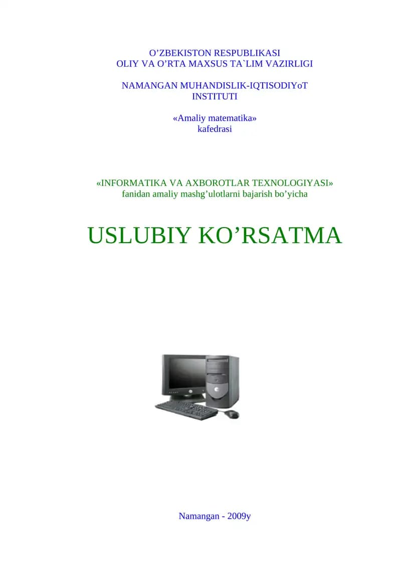 Amaliy matematika