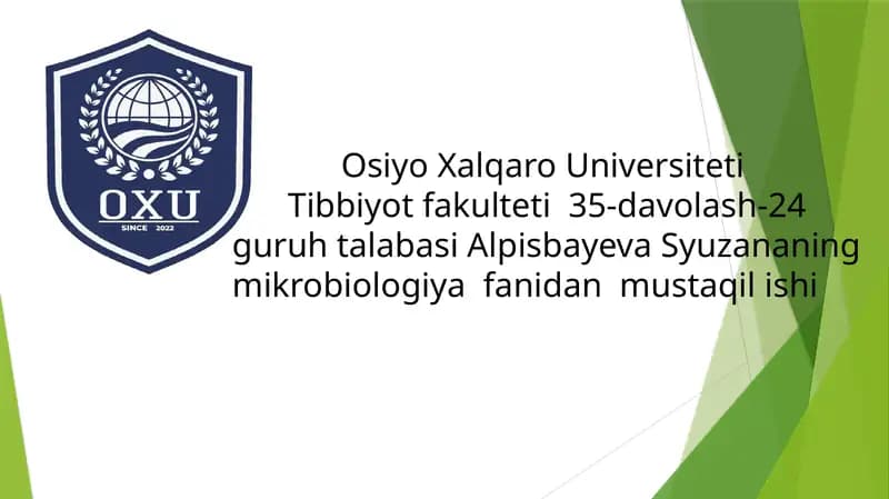 Immunopatologiya,Zamon klassifikasiyasi