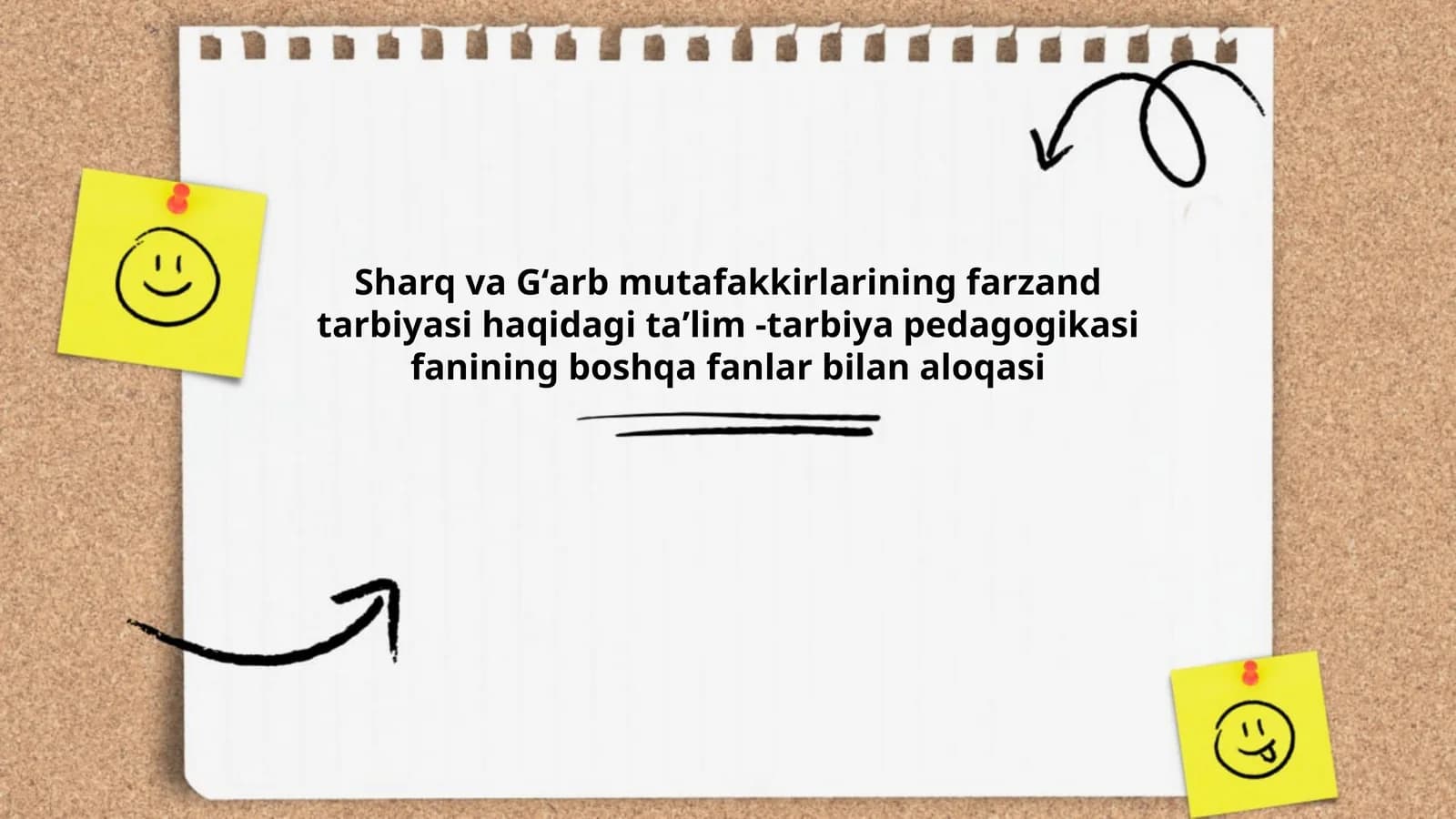 Sharq va Gʻarb mutafakkirlarining farzand tarbiyasi haqidagi taʼlim