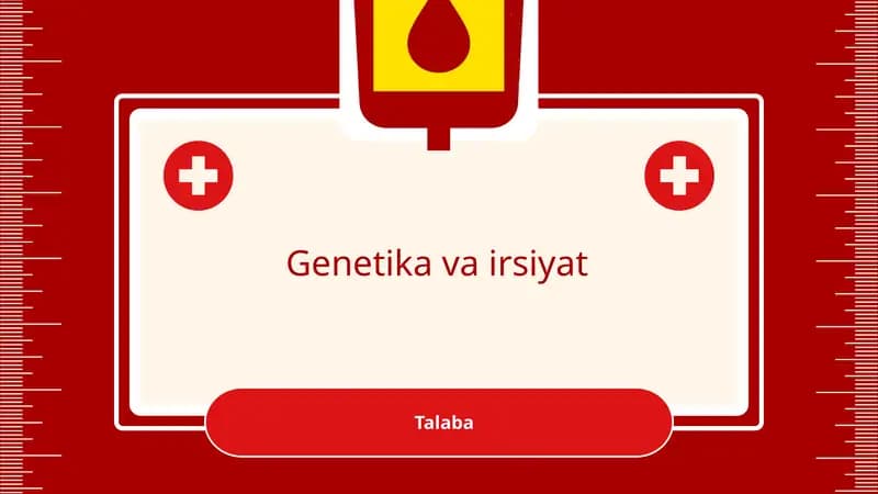 Genetika va irsiyat