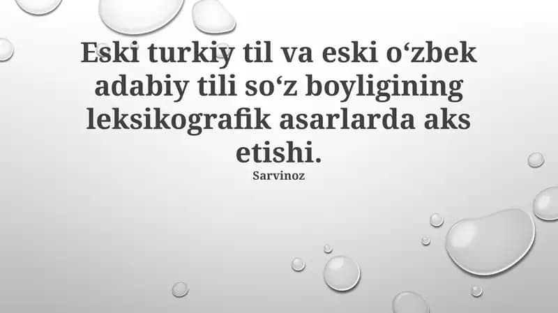 Sarvinoz