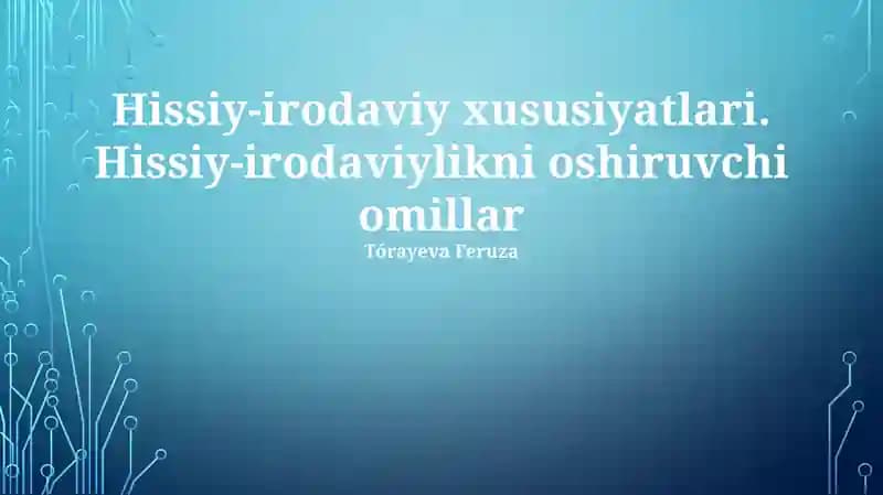 Hissiy-irodaviylik
