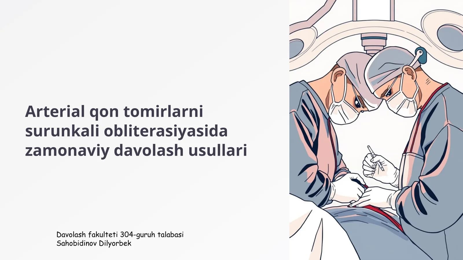 Arterial qon tomirlarni surunkali obliteratsiyasi