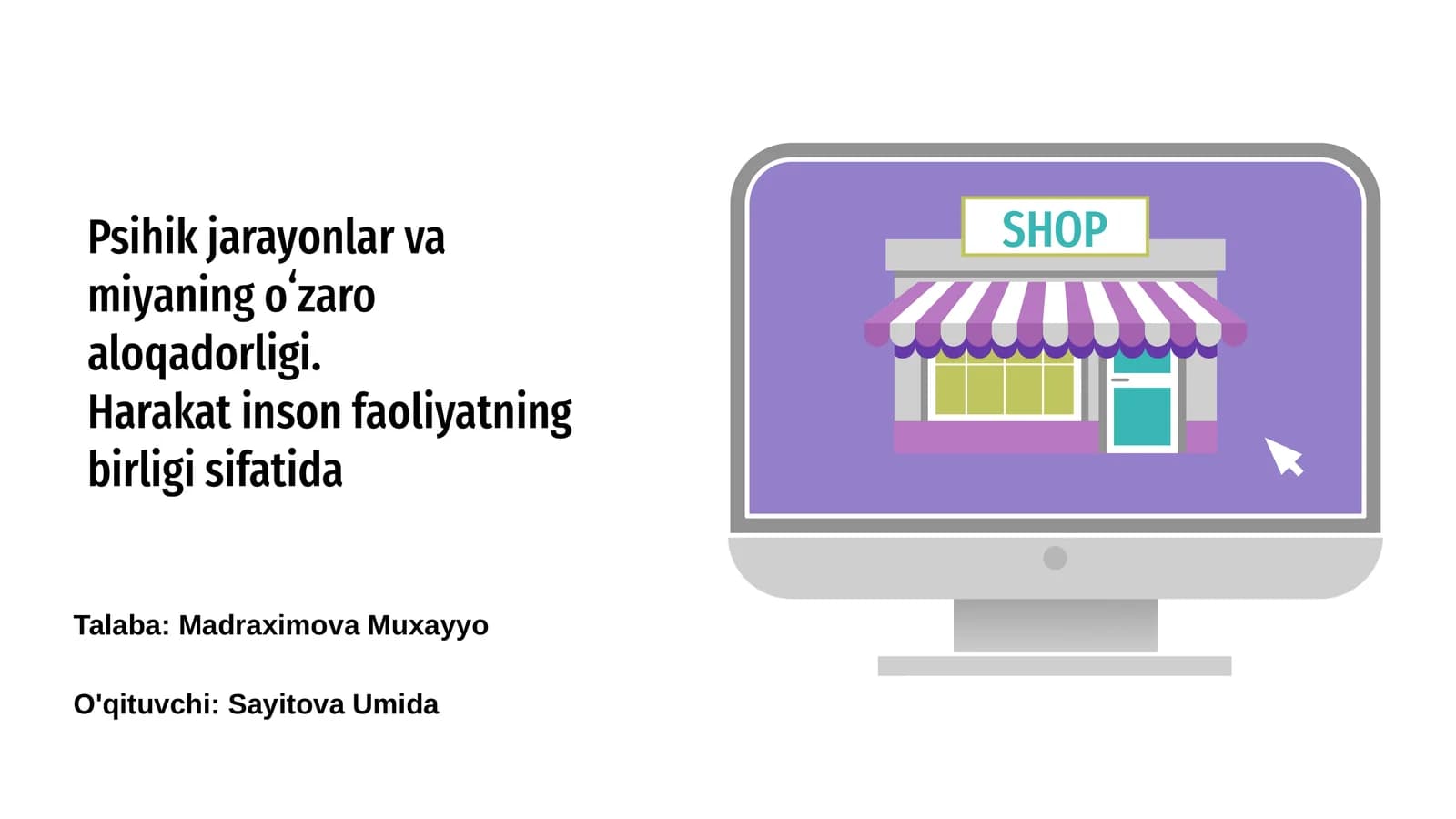 Psihik jarayonlar va miyaning oʻzaro aloqadorligi