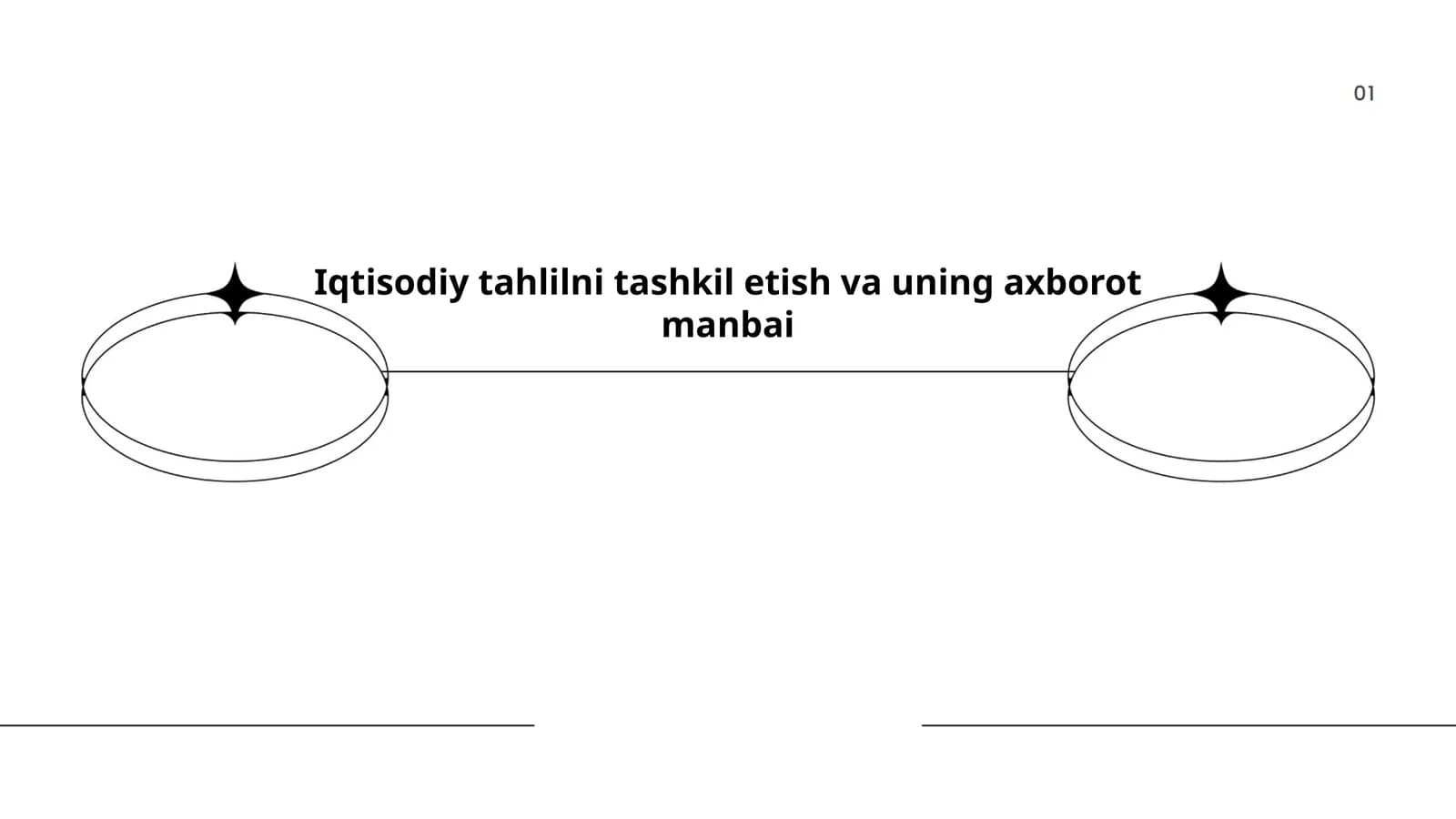 Iqtisodiy tahlilni tashkil etish va uning axborot manbai