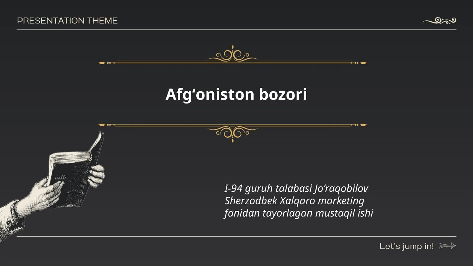 Afgʻoniston bozori