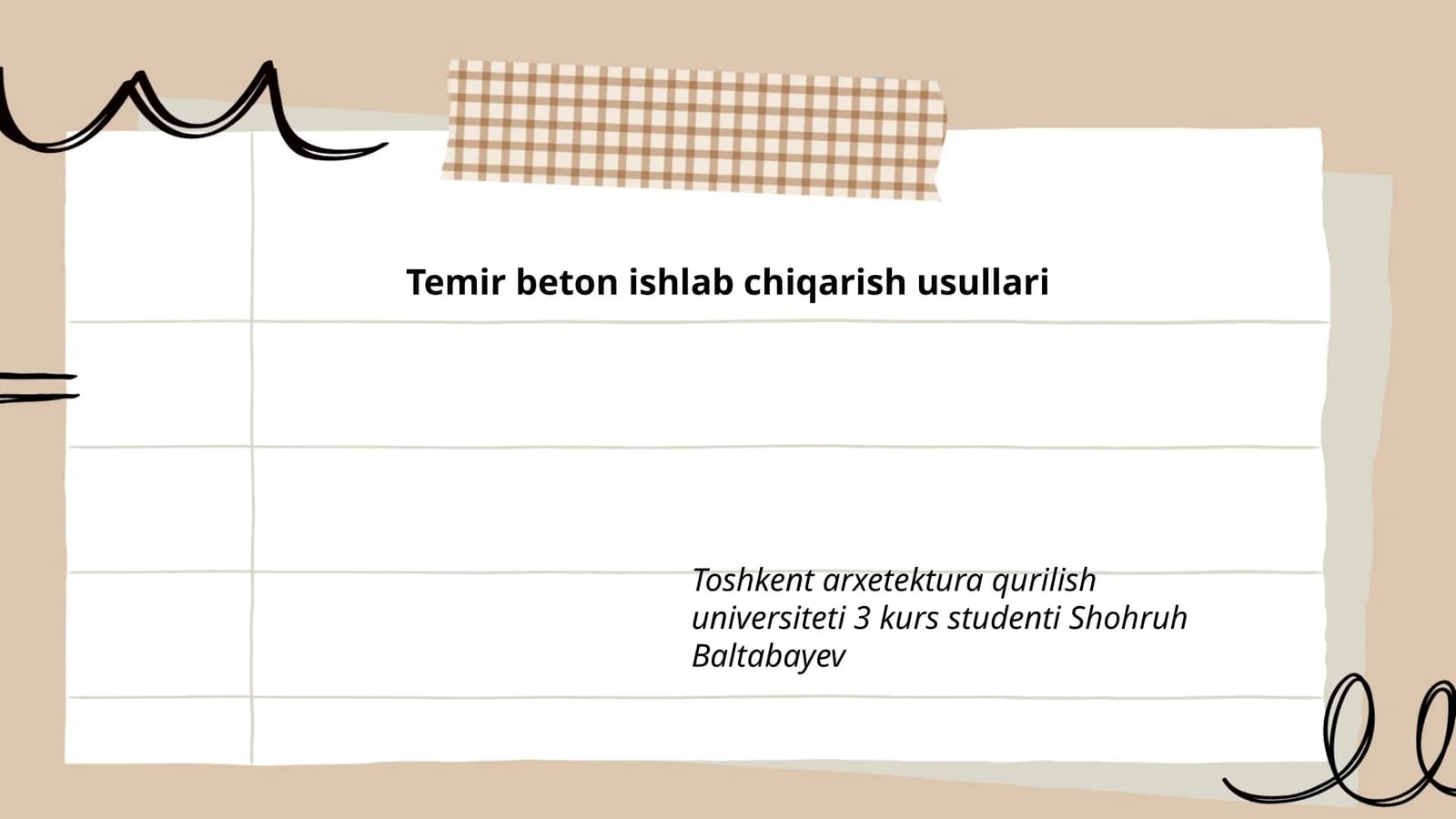 Temir beton ishlab chiqarish usullari