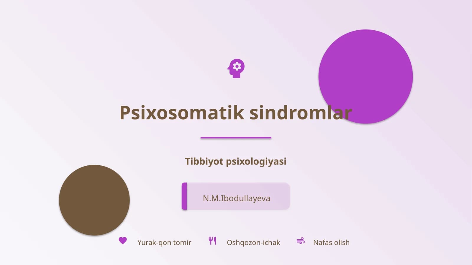 Psixosomatik sindromlar