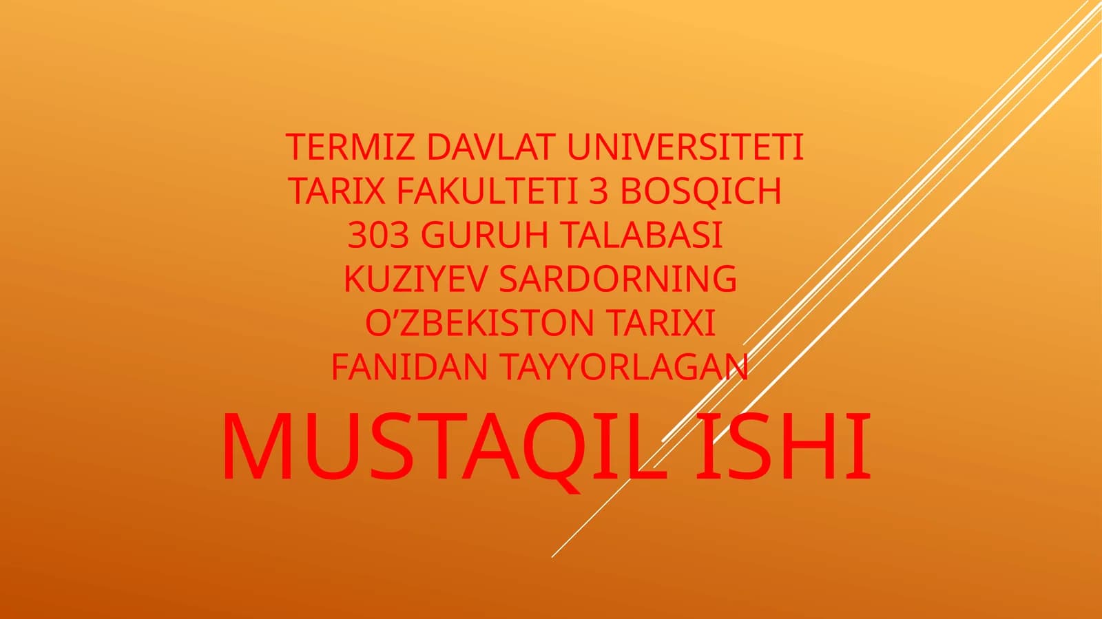 Oʻzbekiston Respublikasi Prezidentiligining joriy etilishi